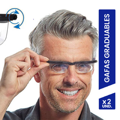 GAFAS GRADUABLES 2x1