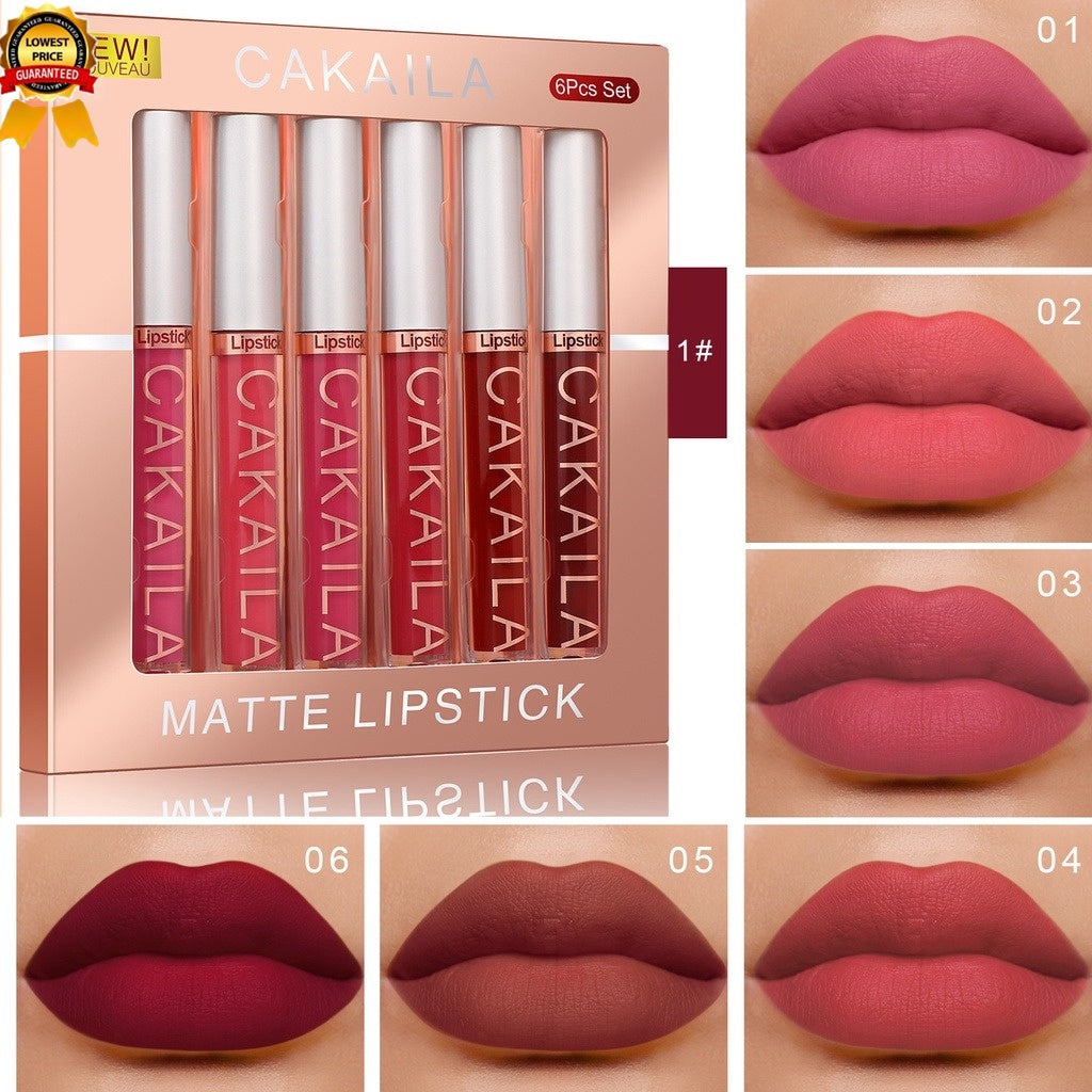 Set de Labiales CAKAILA x6 Unidades